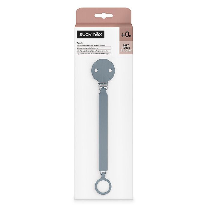 Attache Sucette Silicone Wonder - Spring Lake (Suavinex) - Image 5