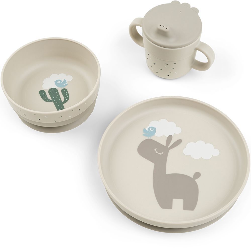 Coffret repas Foodie Lalee Sable (3 pièces) (Done by deer) - Image 1