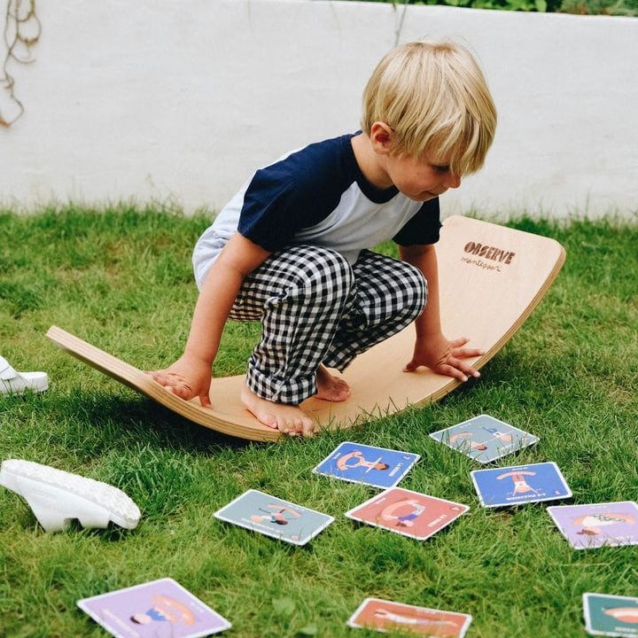 Coffret de 10 cartes de yoga (Observe Montessori) - Image 2