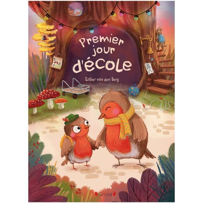 Premier jour d'école (Éditions Gründ) - Couverture