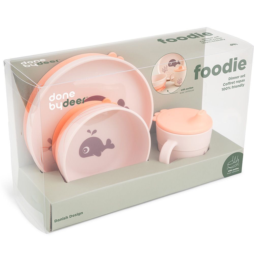 Coffret repas Foodie Wally Rose (3 pièces) (Done by deer) - Image 9
