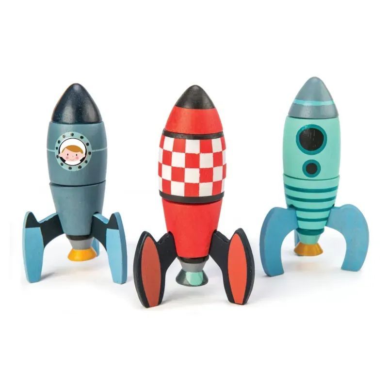 Construction de fusées (Tender Leaf Toys) - Couverture