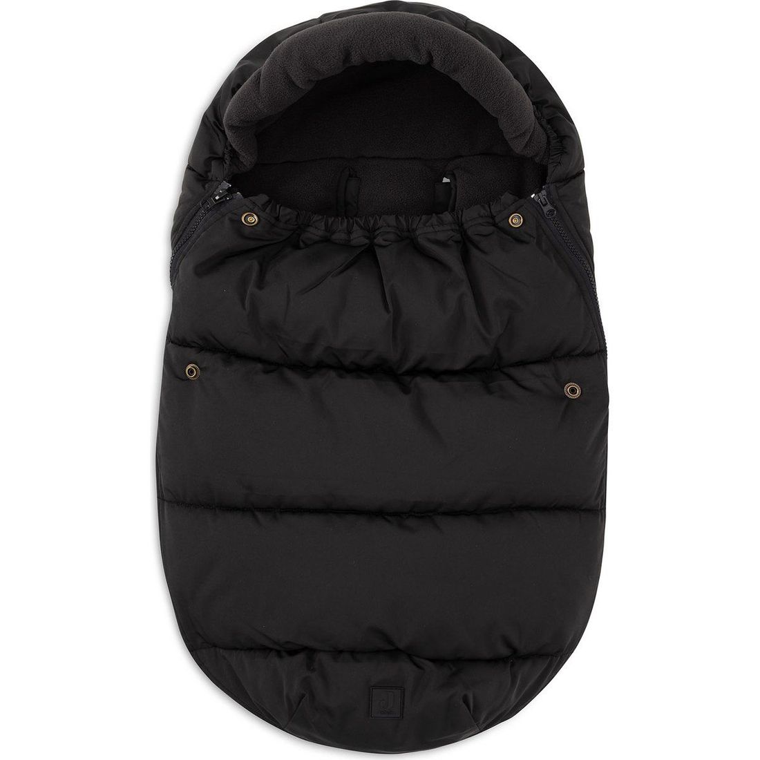 Nid d'ange passe sangle Puffed Black (groupe 0+) (Jollein) - Image 4