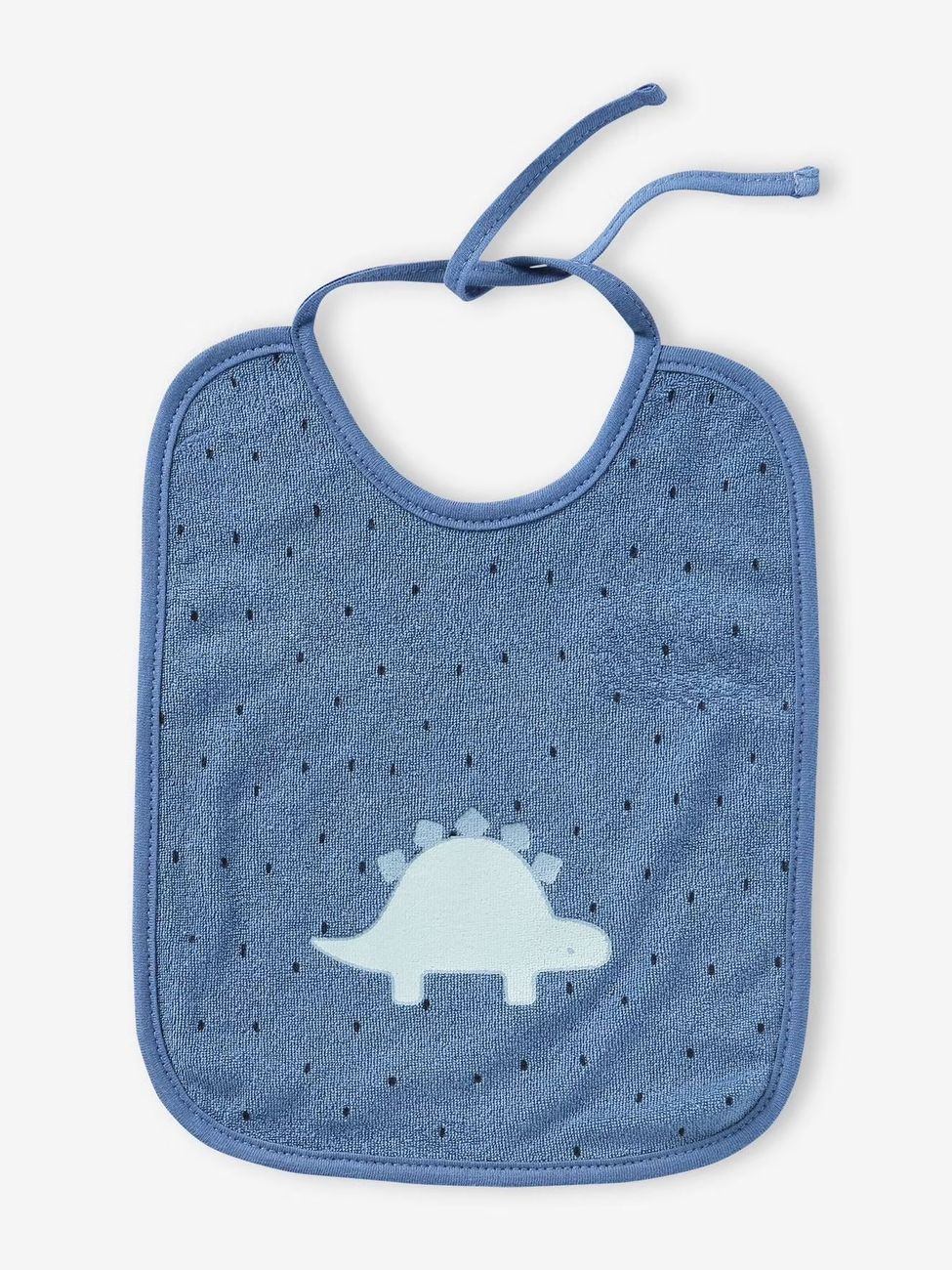 Lot 7 bavoirs bleu ciel (Vertbaudet) - Image 1