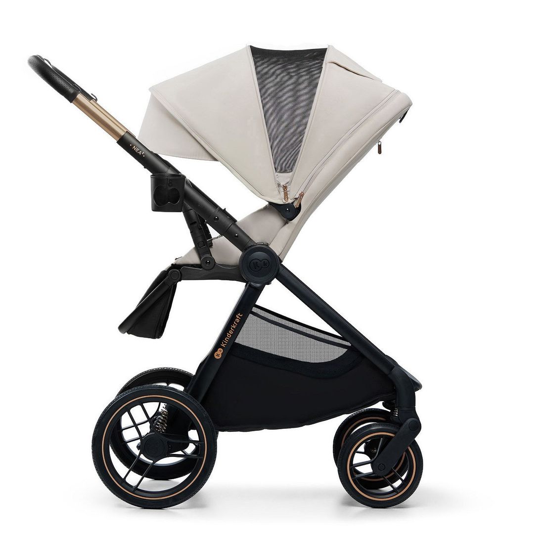 Poussette polyvalente NEA 2 beige (Kinderkraft) - Image 9