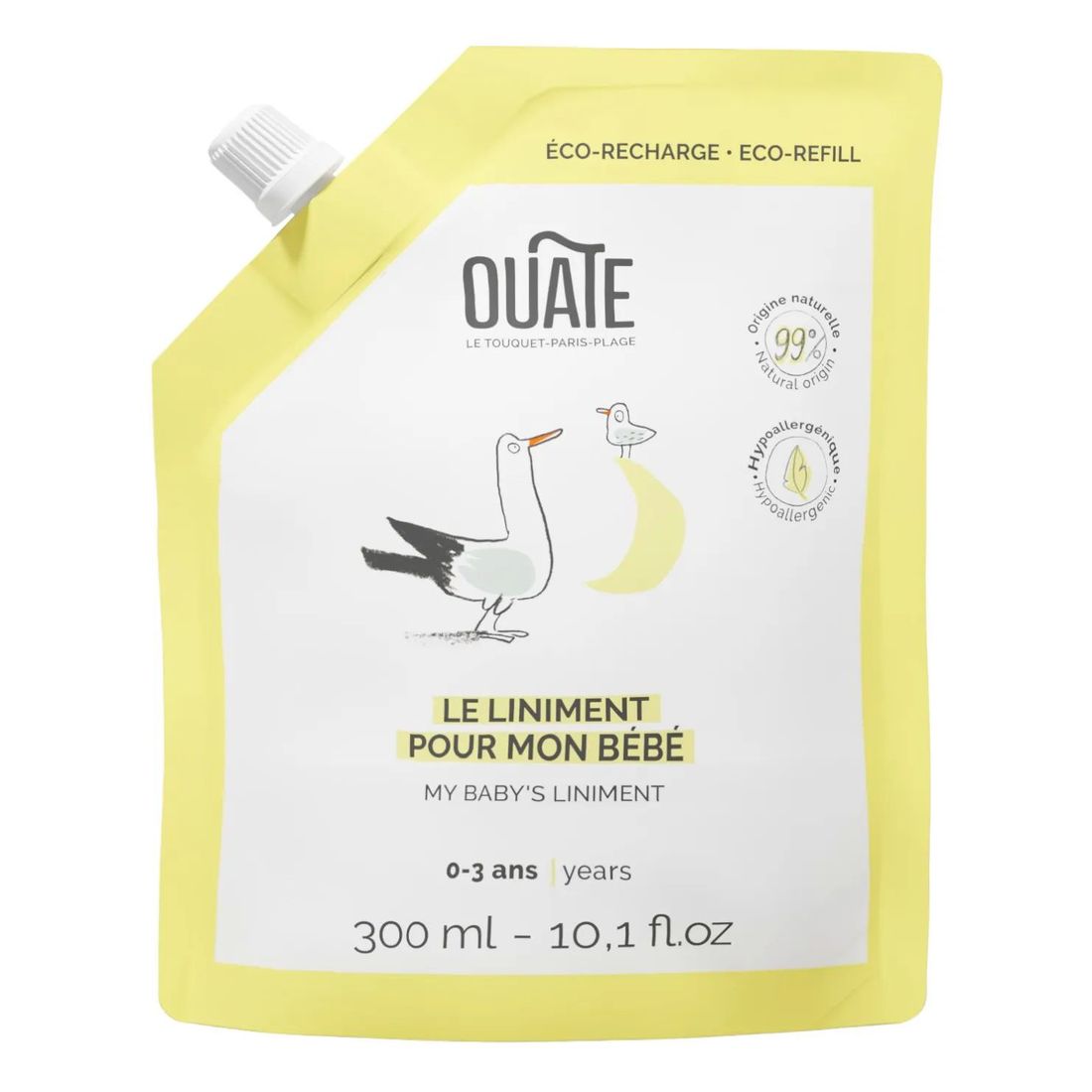 Ouate - Liniment pour mon bébé - recharge - 300 ml (Ouate) - Couverture