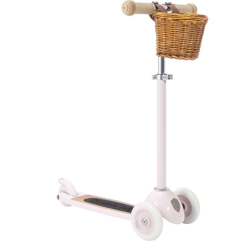Trottinette rose clair (Banwood) - Image 1