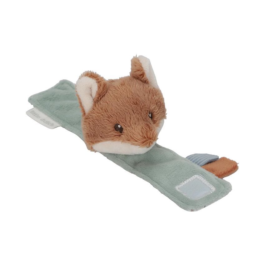 Hochet de poignet renard Forest Friends - Marron (Little Dutch) - Couverture