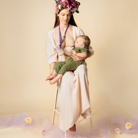 Tire-lait en silicone physiologique - Lansinoh (Nanny Care) - Image 4