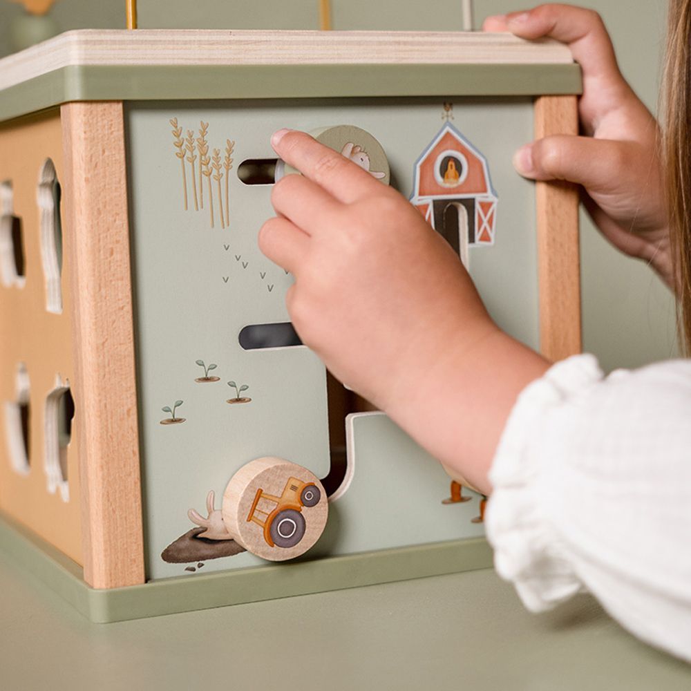 Cube d'activités en bois Little Farm (Little Dutch) - Image 5