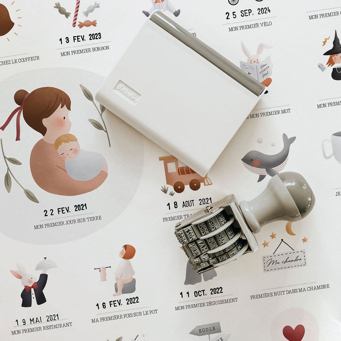 Affiche Mes Premières Fois Atelier Oranger (40x50 cm) (Les Petites Dates) - Image 4