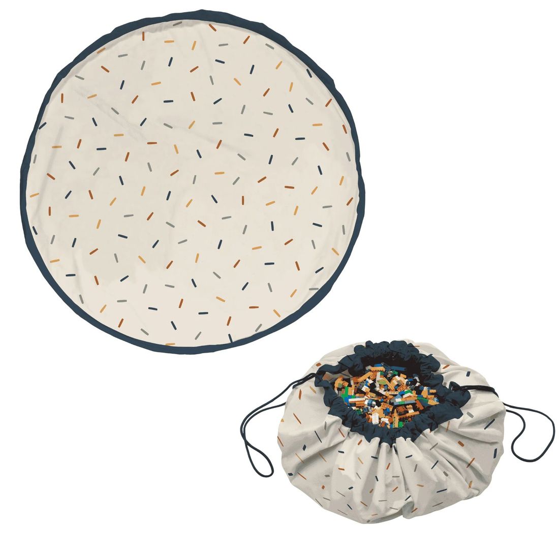 playmat & toy bag-confetti (Play & Go) - Image 1