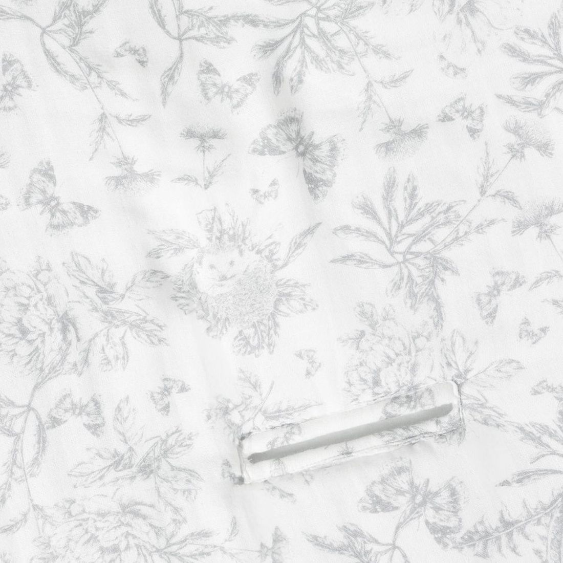 Nid d'ange passe sangle Toile de Jouy gris (Tartine et Chocolat) - Image 5