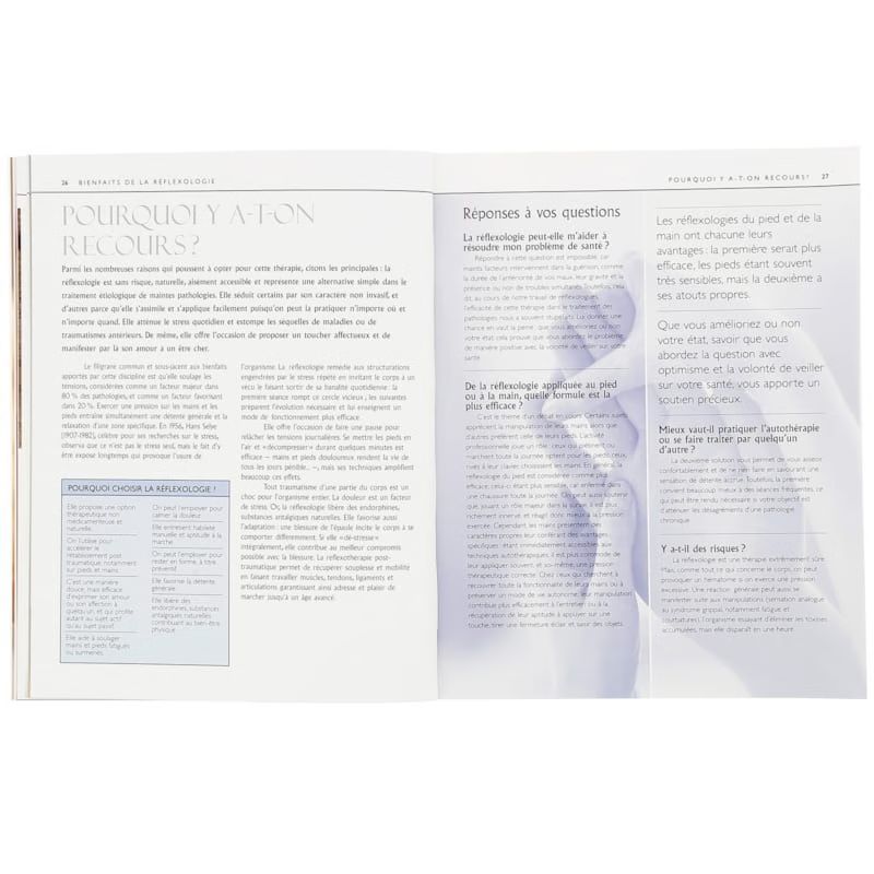 Réflexologie pour les mains et les pieds (Éditions Le Courrier Du Livre) - Image 3