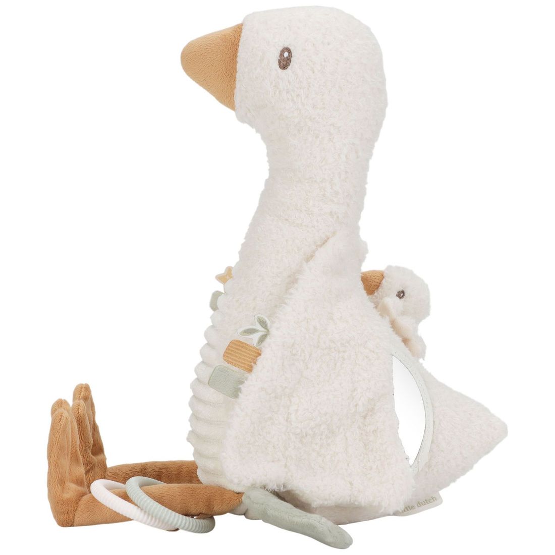Peluche d'activités Oie Newborn (Little Dutch) - Image 9