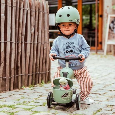 Porteur évolutif en Highwaykick 1 Lifestyle Green Lines (Scoot And Ride) - Image 2