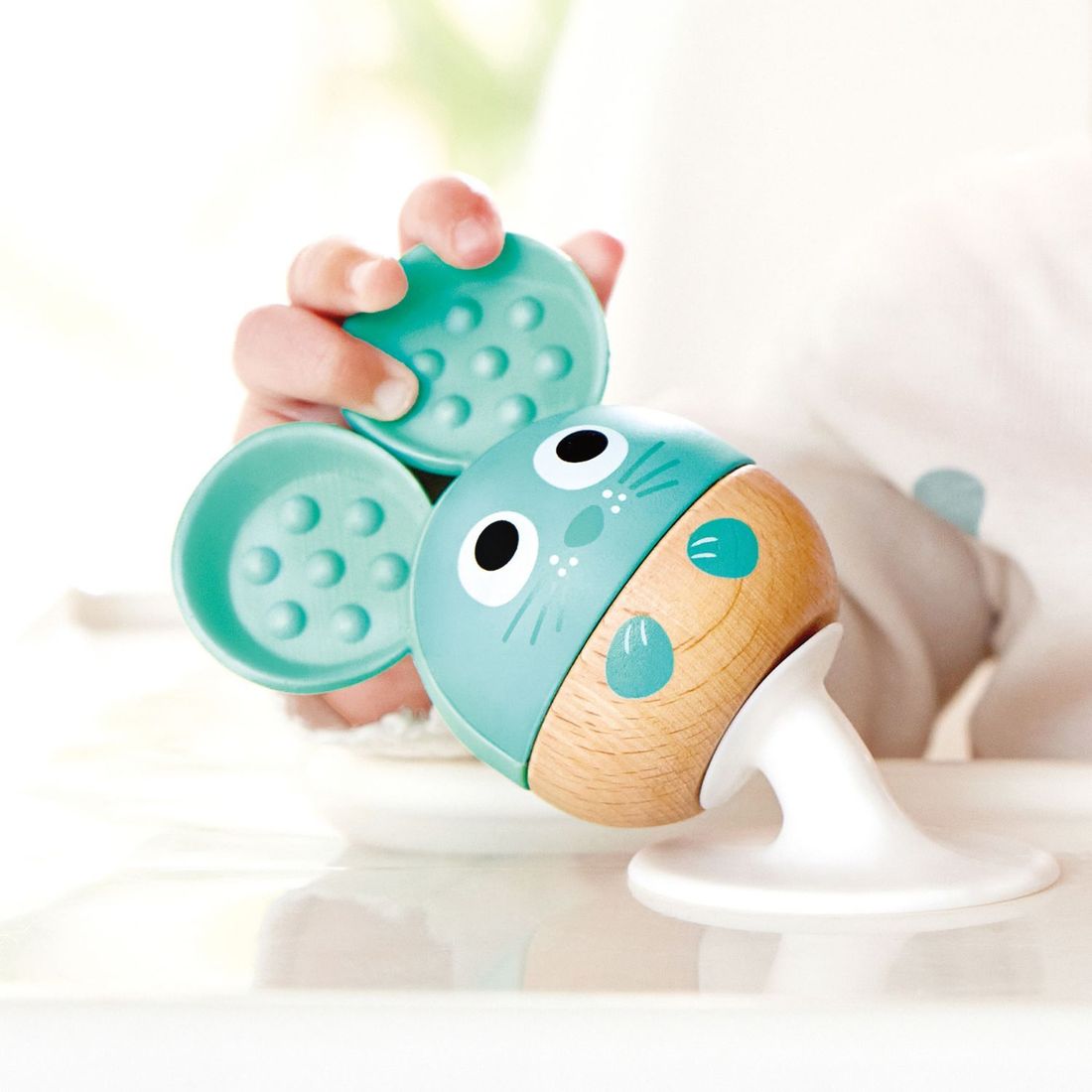 Lot de 3 hochets à ventouse Animaux (Hape) - Image 4