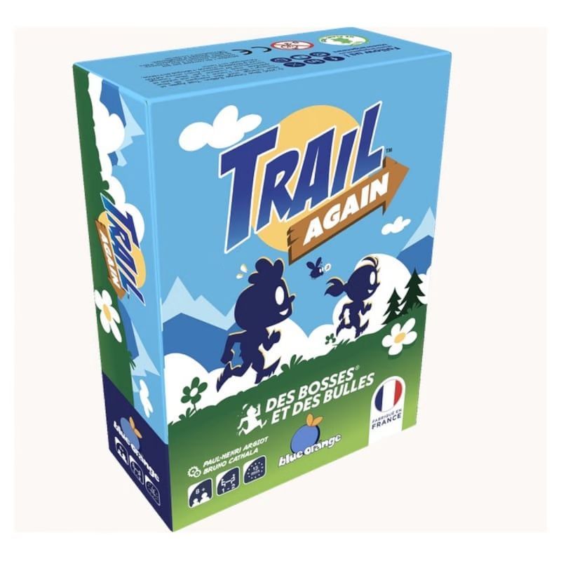 Trail again - jeu de course (Blue Orange) - Couverture