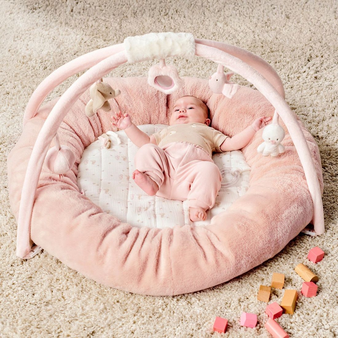 Tapis d'éveil avec arches Fanfan (90 cm) (Nattou) - Image 1