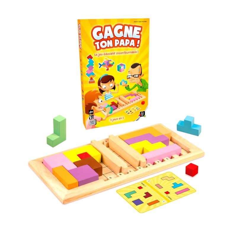 Gagne ton papa ! (Gigamic) - Couverture