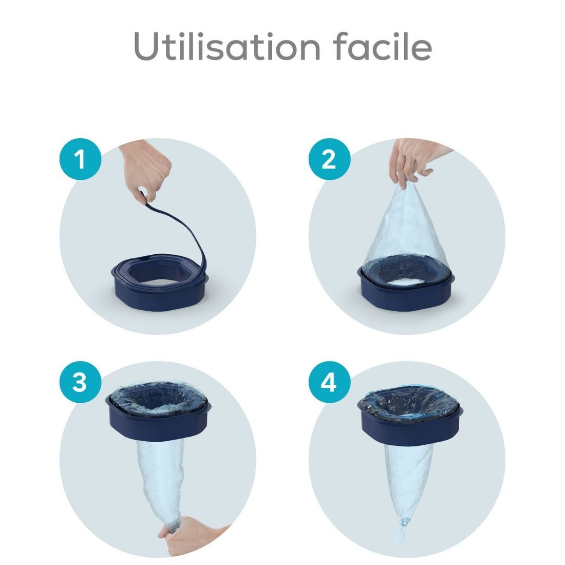 Pack de 6 recharges octogonales pour poubelle à couches Dress Up (Angelcare) - Image 6