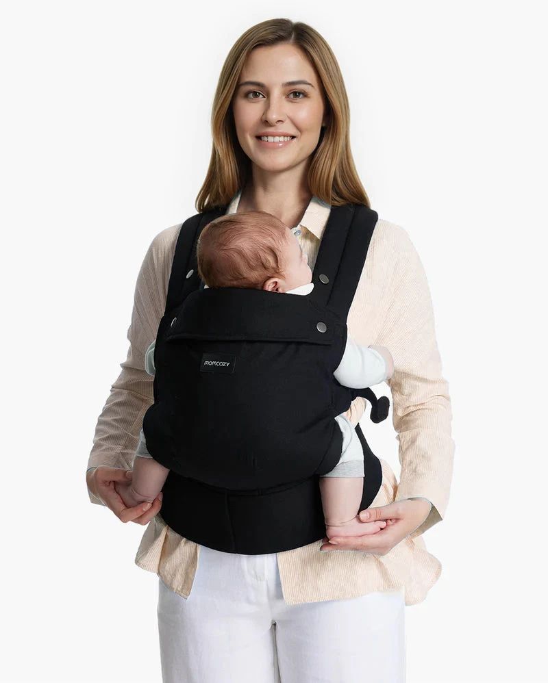 Pack Déplacements : Porte-bébé PureHug + Sac isotherme pour lait maternel + Chauffe-biberon (Momcozy) - Couverture