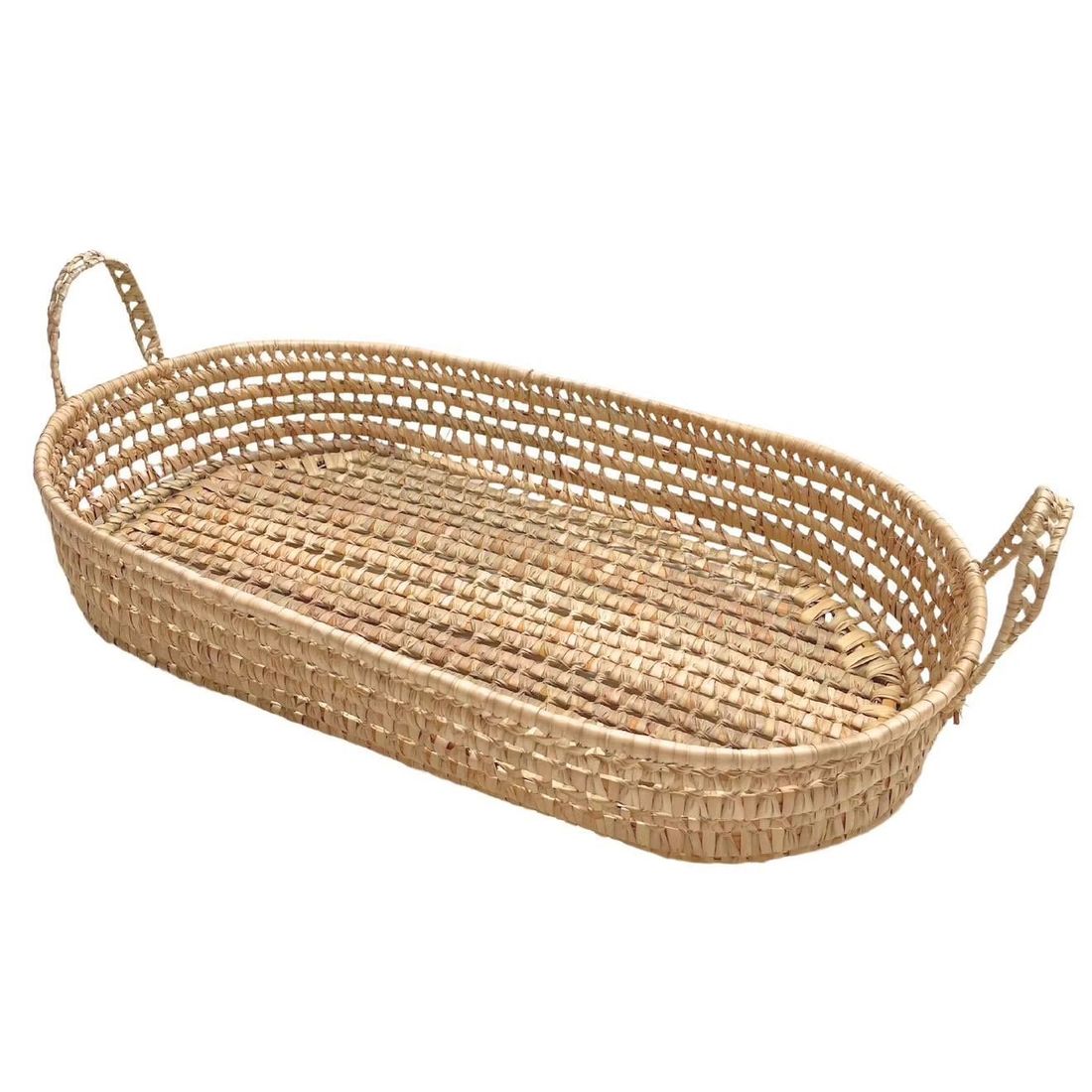 Panier À Langer Osier Ovale Naturel (Home Maison) - Image 1