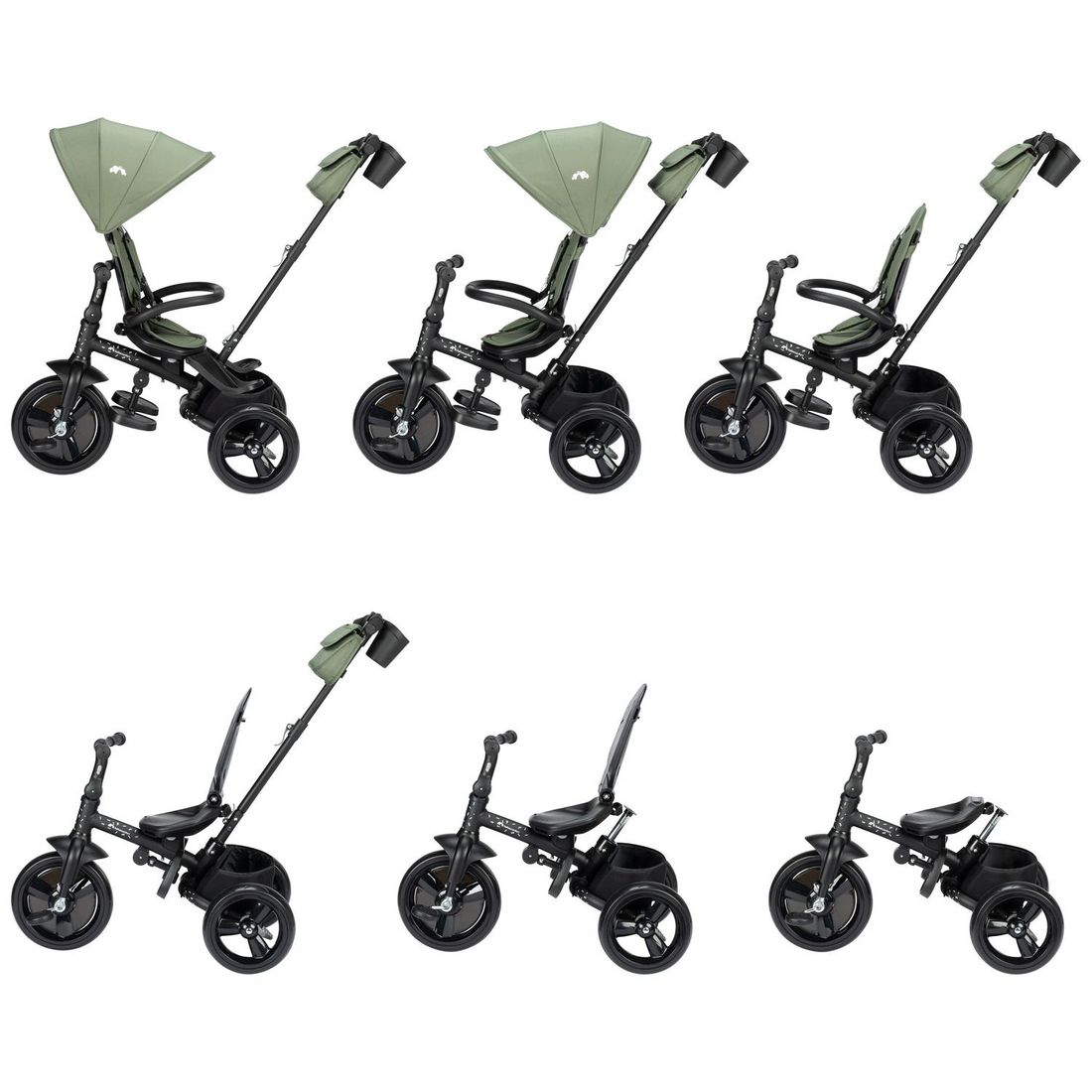 Tricycle évolutif Windy Mineral Green (Bébé Confort) - Image 1
