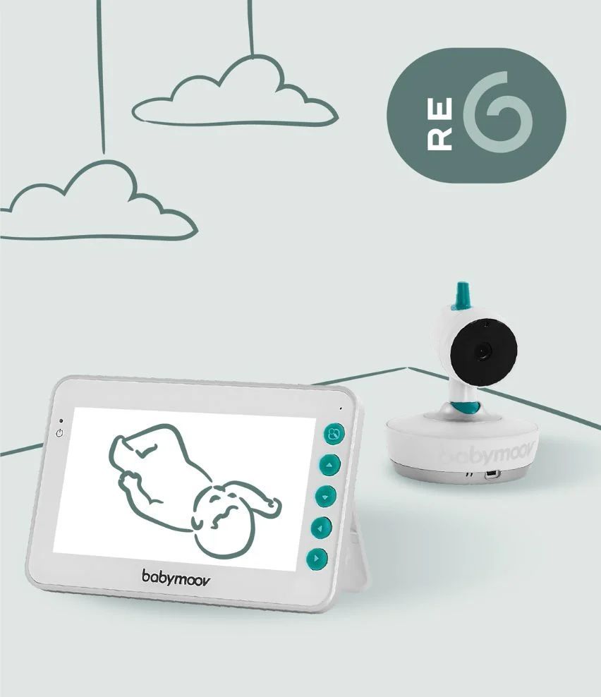 Babyphone Vidéo Reconditionné - Caméra Motorisée - YOO-Moov (Babymoov) - Couverture