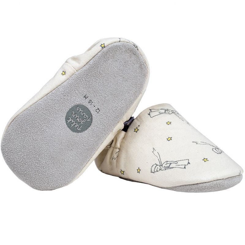 Chaussons en coton et cuir Le Petit Prince (6-12 mois) (Petit Jour Paris) - Image 5