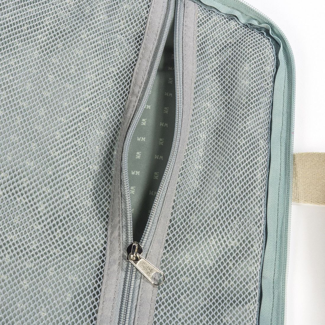 Valise de maternité I love vichy vert (Walking Mum) - Image 8