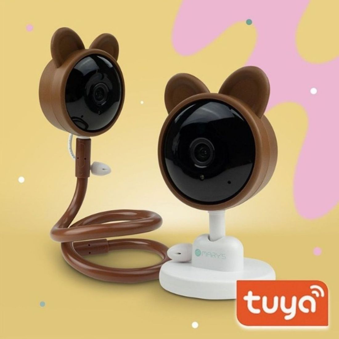 Babyphone connecté Ours Brun (mary's) - Image 3