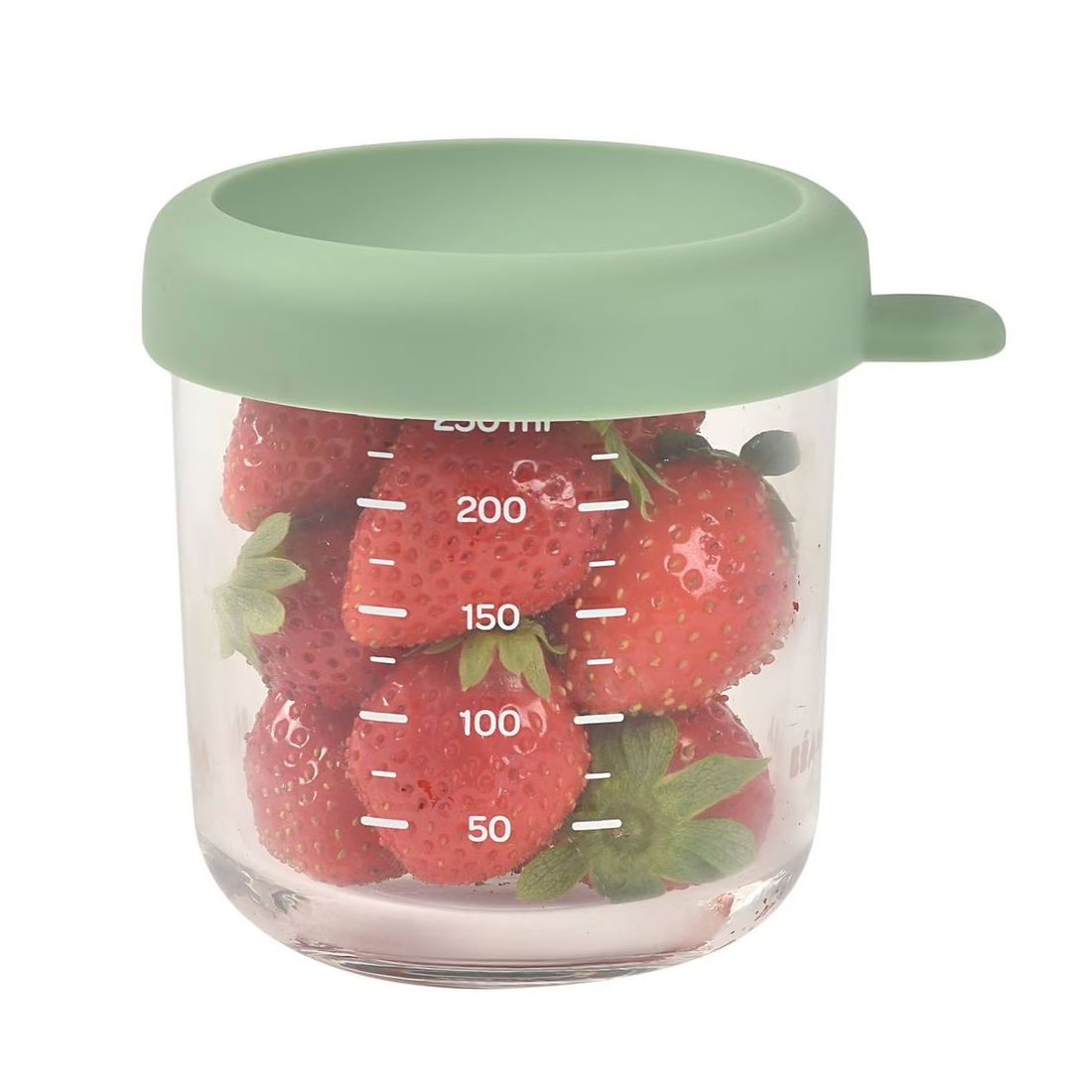 Portion Repas En Verre 250 Ml Vert Sauge (Béaba) - Image 1