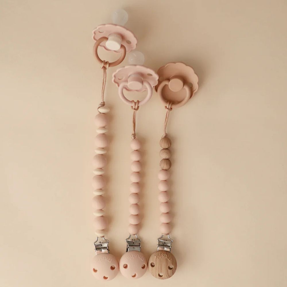 Attache sucette Eva Blush (Mushie) - Image 4