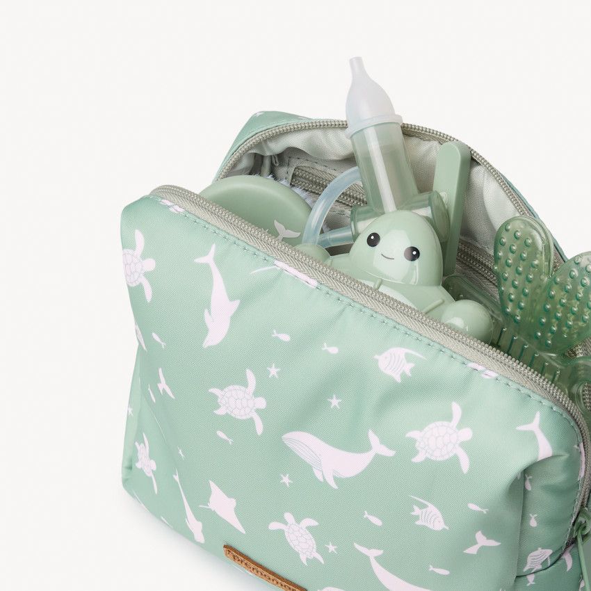 Trousse de soin 8en1 Little Lagoon - Vert (Prémaman) - Image 3