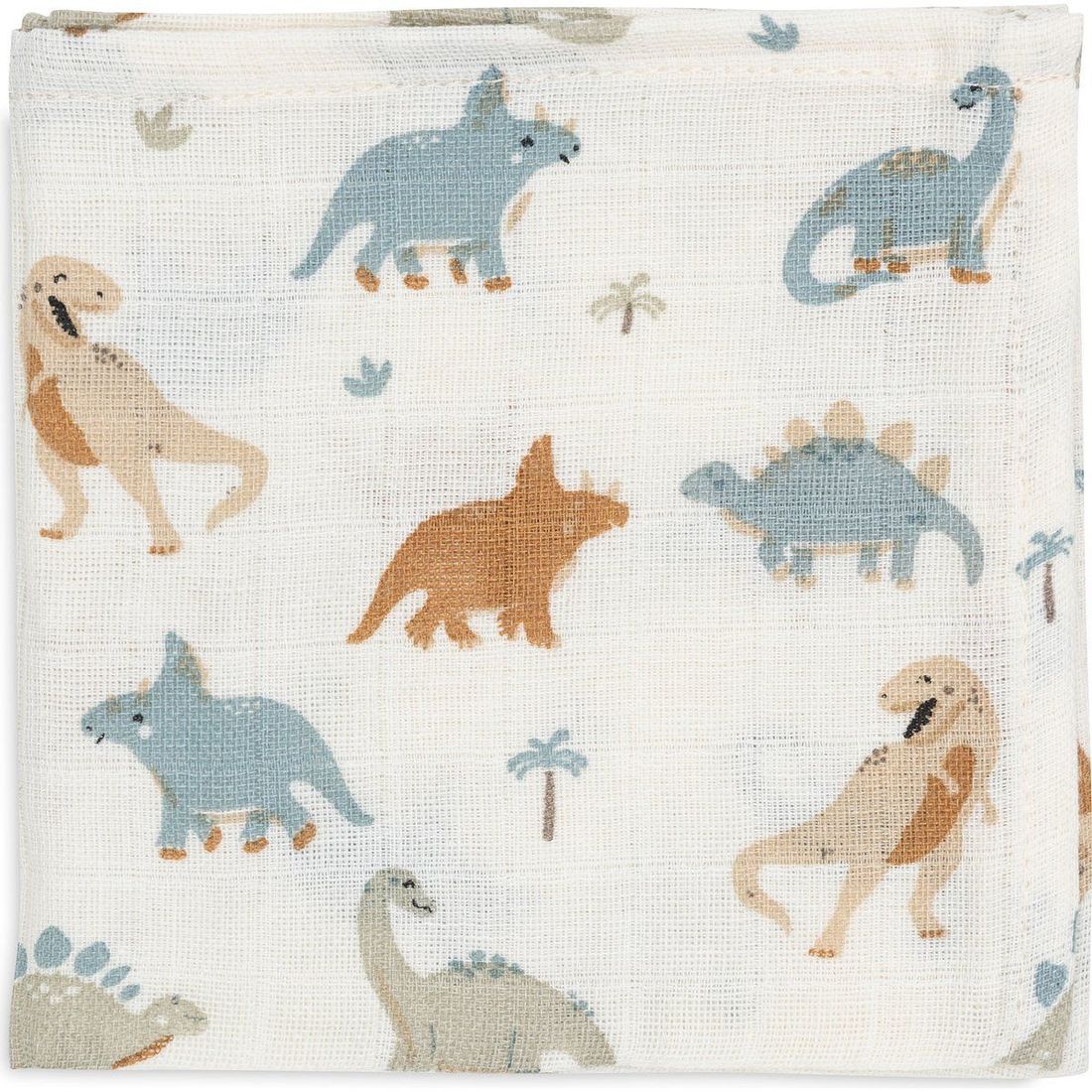 Lot de 3 mini langes en gaze de coton Roarsome (31 x 31 cm) (Jollein) - Image 1