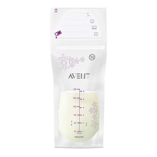Sachets de conservation lait - lot 25 (Philips Avent) - Couverture