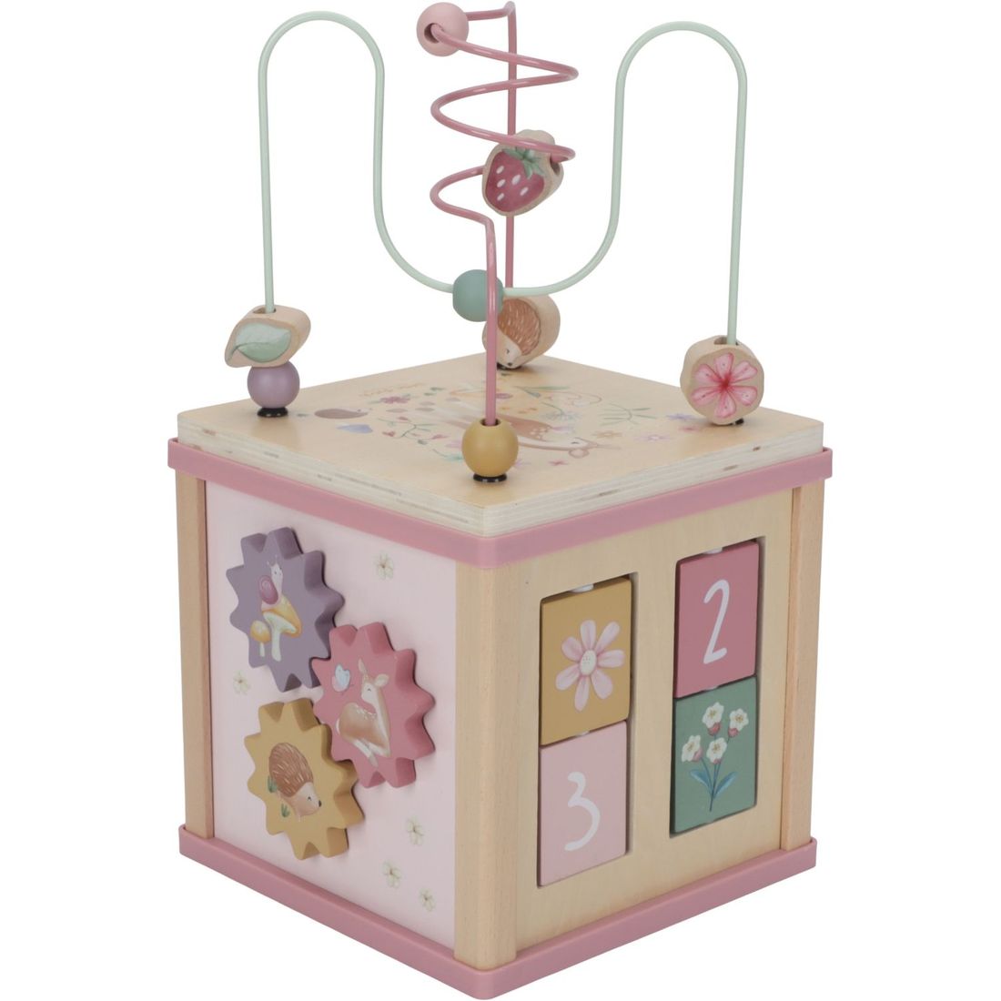 Cube d'activités en bois FSC Fairy Garden (Little Dutch) - Image 2