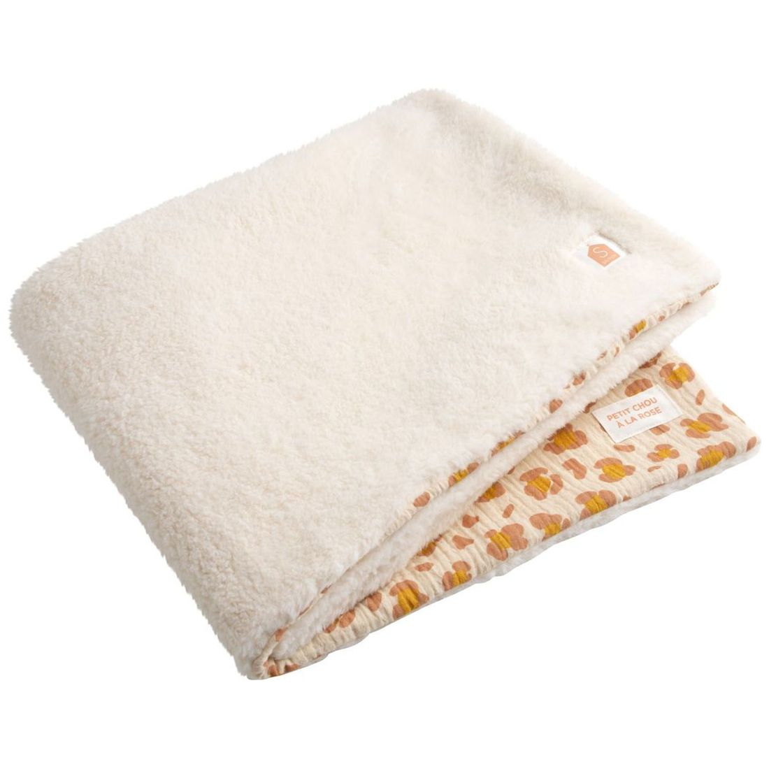 Couverture en gaze de coton Petit Chou (75 x 100 cm) (Sauthon) - Couverture