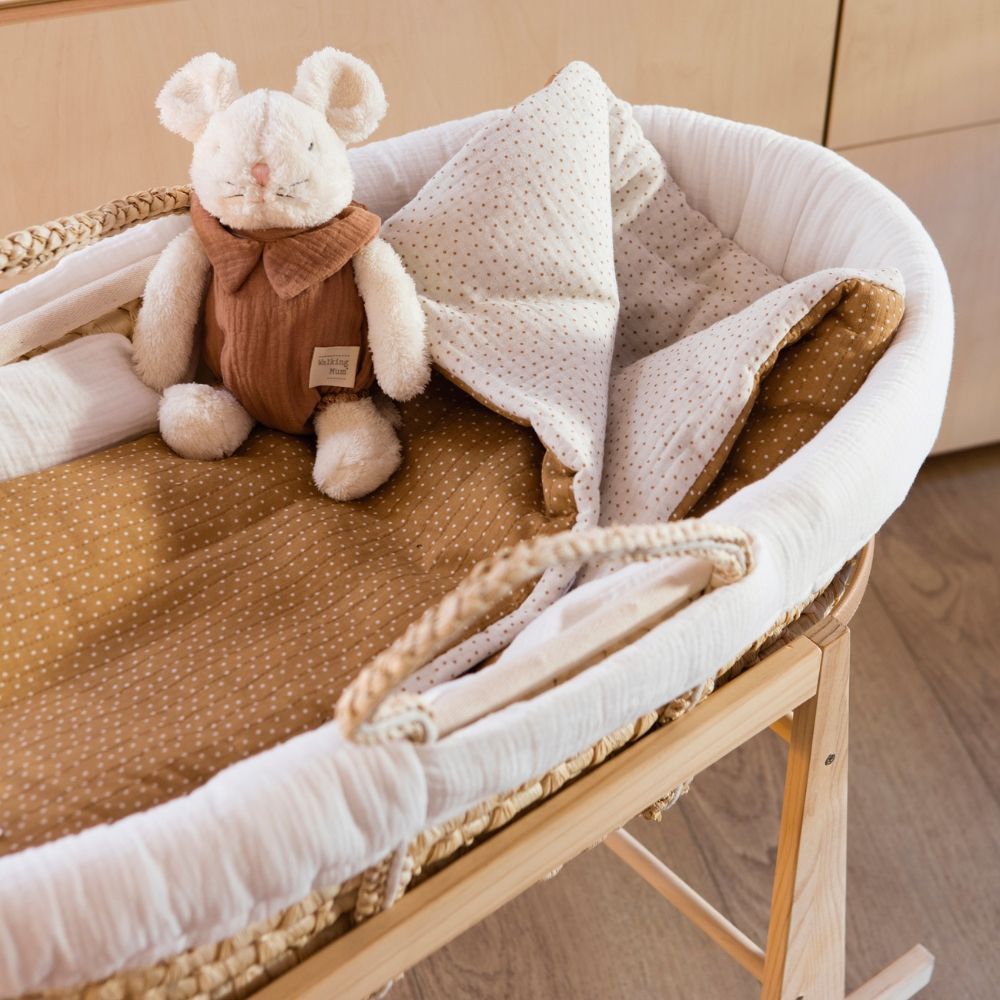 Peluche souris Poppy Cannelle (25 cm) (Walking Mum) - Image 6