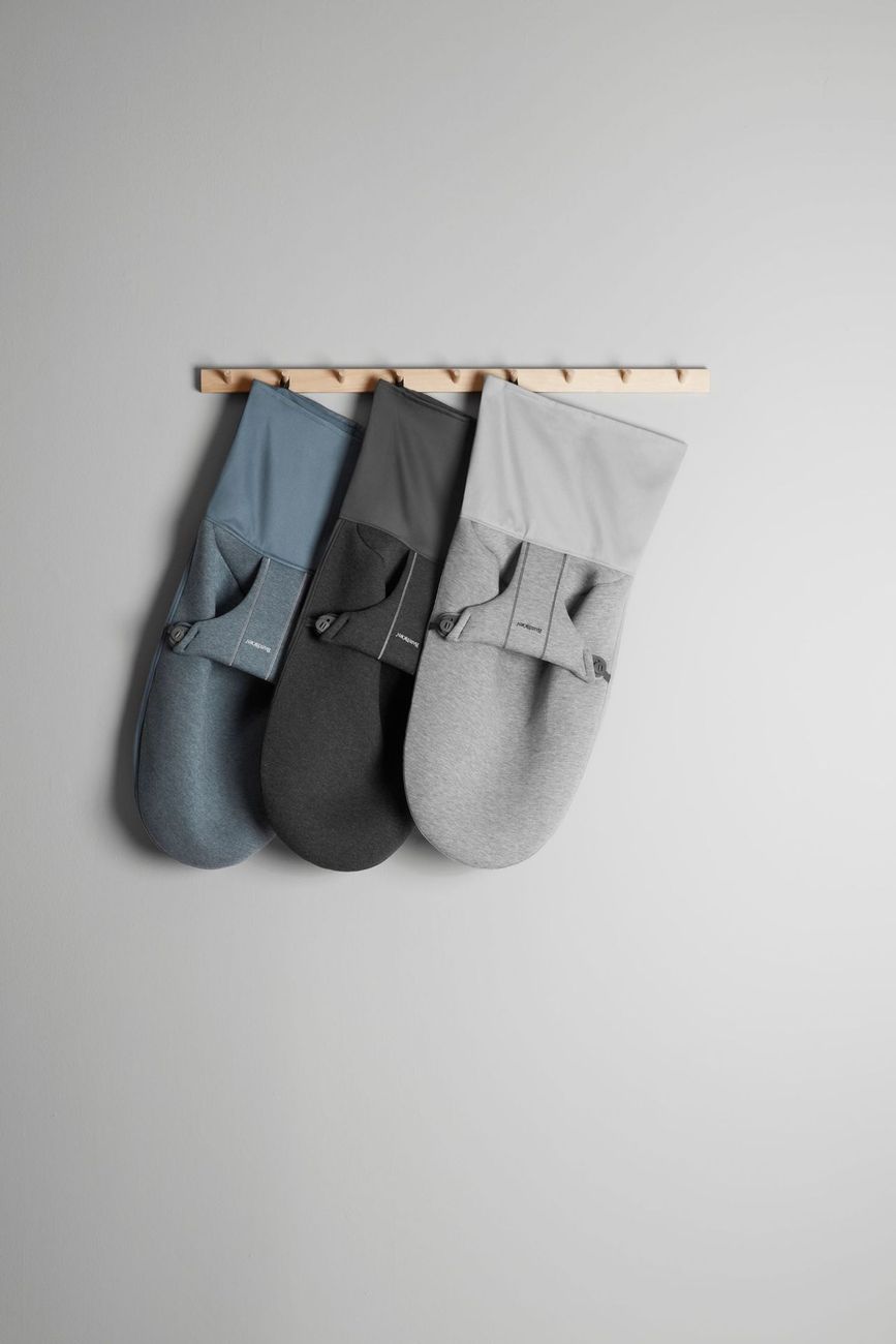Housse pour Transat Bliss - Gris clair / Jersey 3D (BabyBjörn) - Image 5