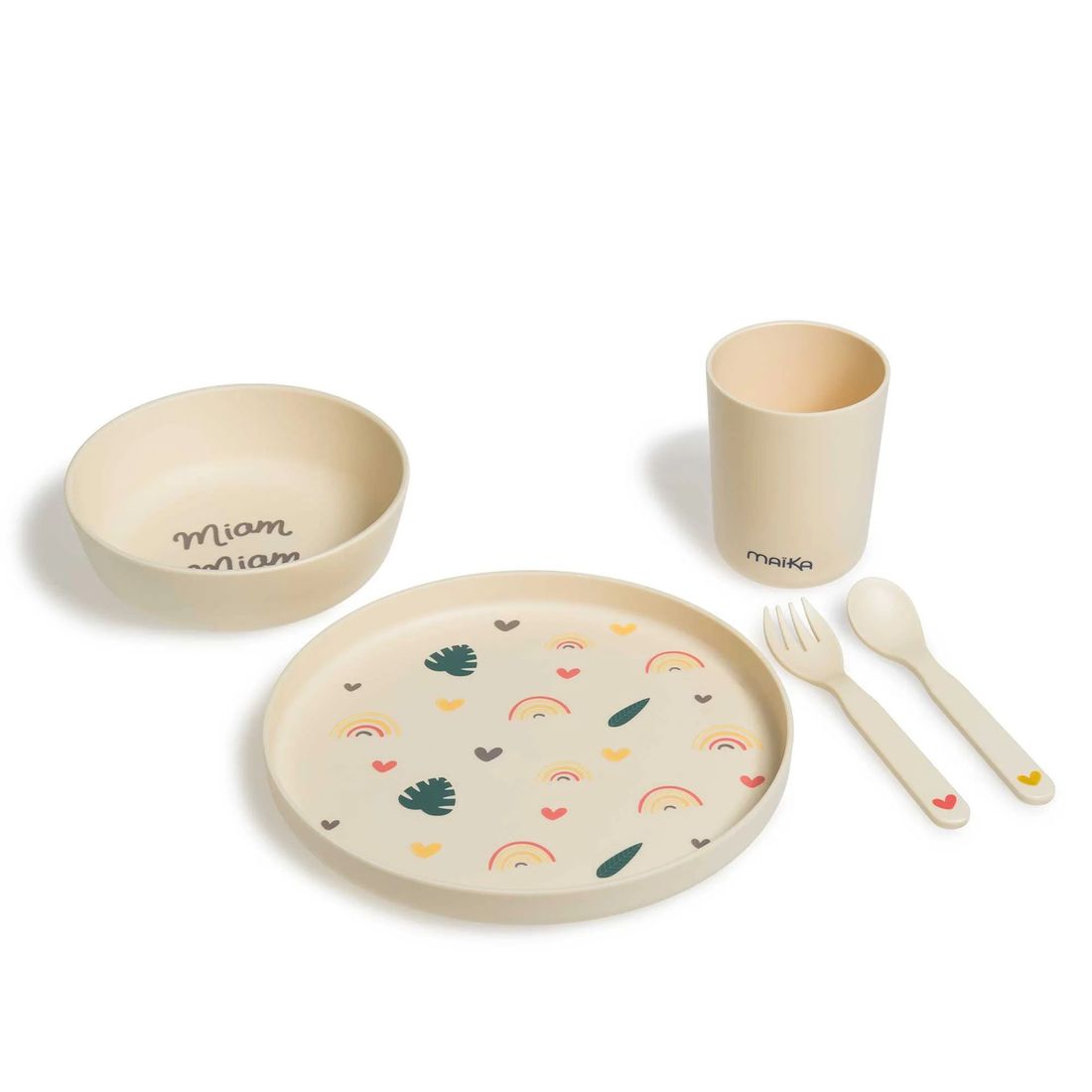 Coffret repas bébé PLA (Maïka) - Image 1