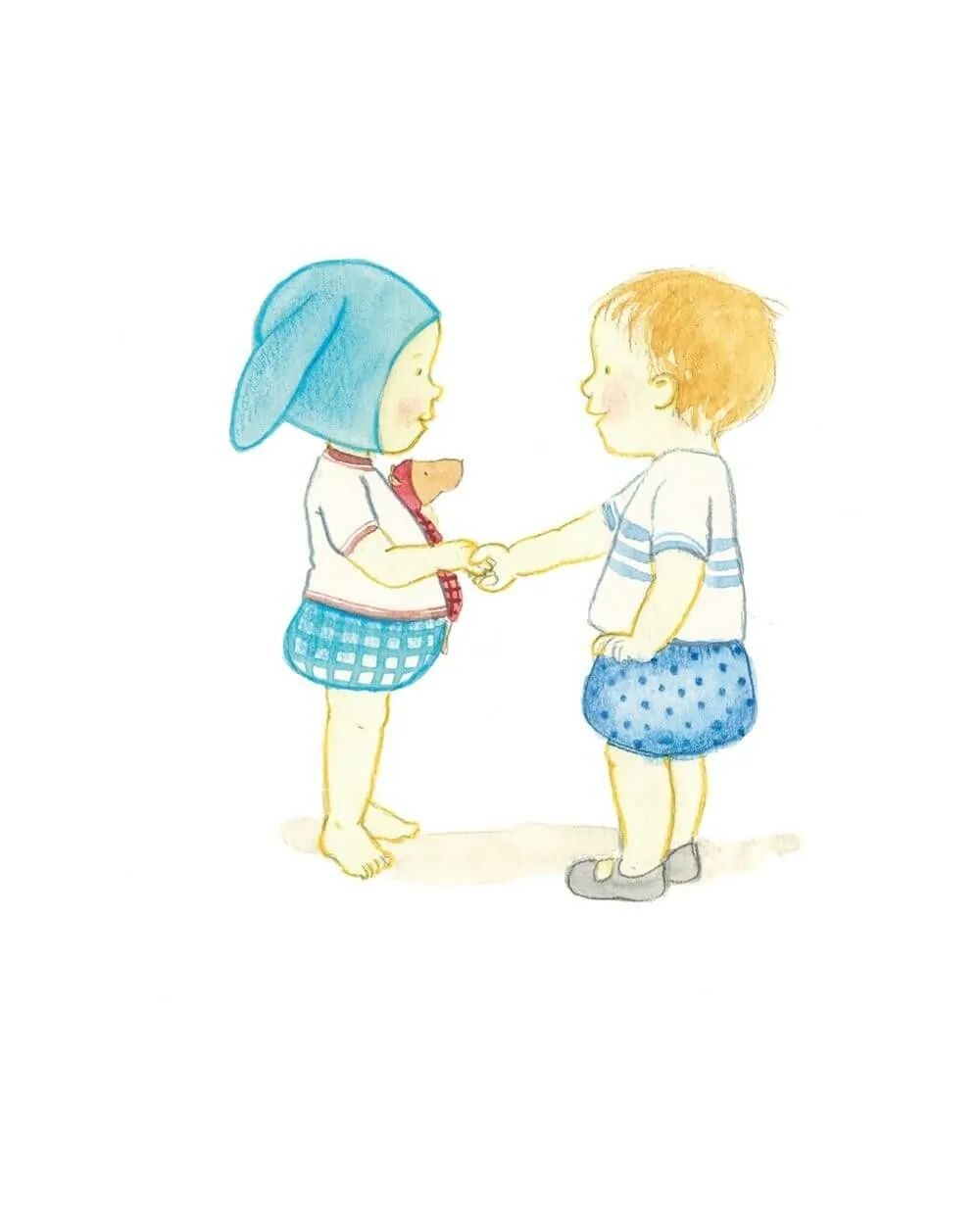 Livre Bébé Balthazar - Bonjour Au revoir (Petit Picotin) - Image 4