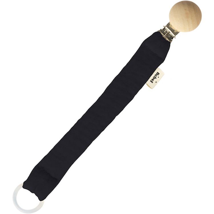 Attache sucette noir réglisse (BEBEL) - Image 1