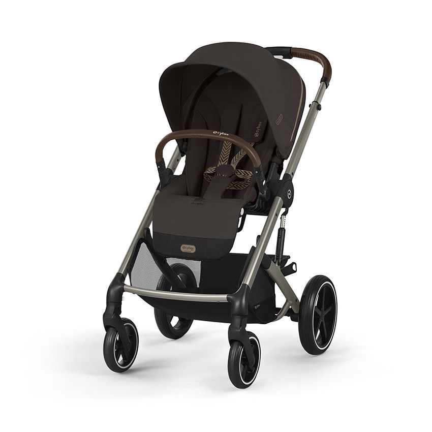 Poussette compacte Balios S Lux taupe/chocolate brown - Marron (Cybex) - Couverture