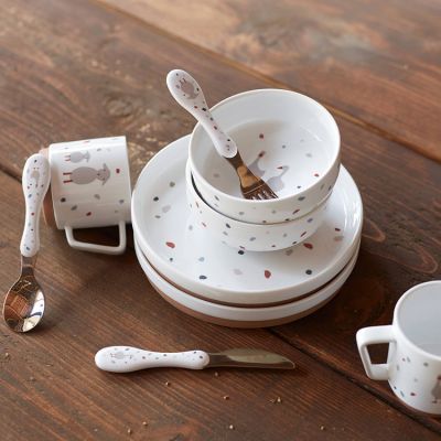 Set de 3 couverts Tiny Farmer mouton et oie (Lassig) - Image 3