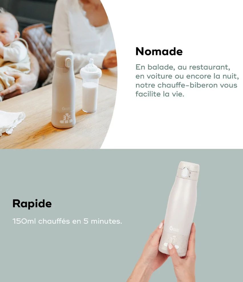Chauffe-biberon Moov & Feed Reconditionné (Babymoov) - Image 4