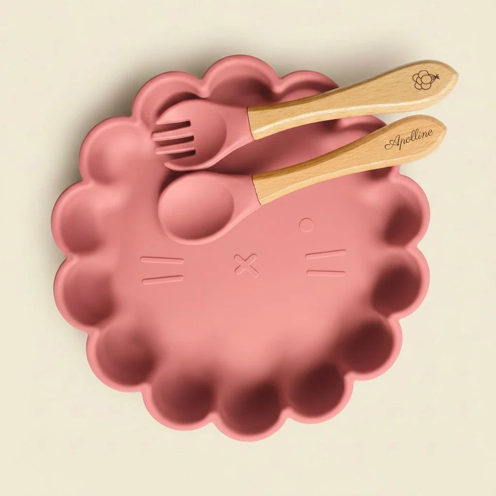 Gaston l’assiette Lion (Les Petits Citrons) - Image 1