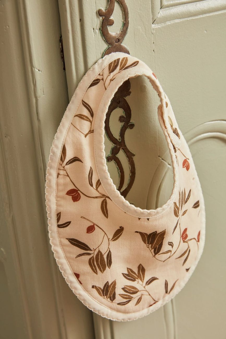 Bavoir bébé Amandier (Orso Paris) - Image 1