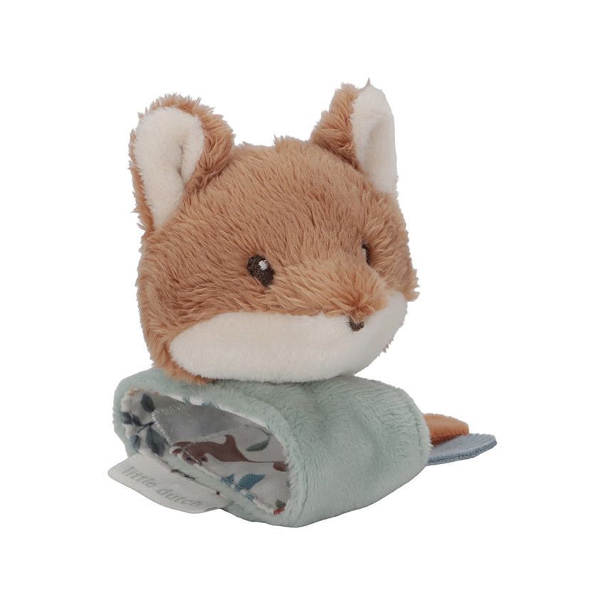 Hochet de poignet renard Forest Friends - Marron (Little Dutch) - Image 1